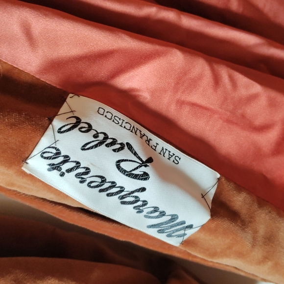 Vintage Velvet Long Jacket - Picture 5 of 7